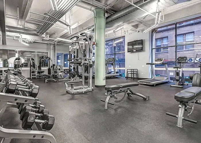 Apartamento Vintage Downtown Penthouse, Gym & Balcony #6 Chicago